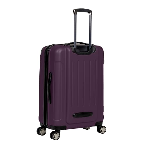 Image of Kenneth Cole Reaction Renegade collection, Midnight Plum, 24-Inch Checked, Renegade