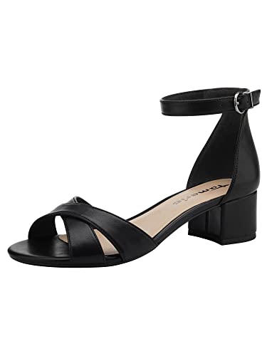 Tamaris sandalett 1–1–28296-20, Svart Matt, 37 EU