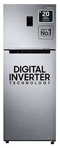 Image of Samsung 415 L 3 Star Frost-Free Inverter Double Door Refrigerator Appliance (RT42B553ES8 /HL Convertible 5In1, Elegant Inox)