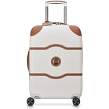 DELSEY PARIS Chatelet Air 2.0 Hardside Luggage with Spinner Wheels, Angora, Carry on Plus 20 Inch