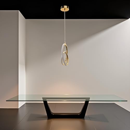 Image of Hanging Lights for Living Room, Pendant Lights for Kitchen Island, Lamps for Office Cabin, Hanging Lights for Home Entrance and Modern Lamps for Hotels and Cafe (Pack of 1) (Kitchen Arch)