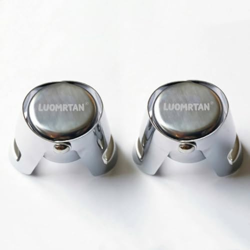 LUOMRTAN 2 Pack Stainless Steel Champagne Stoppers, Reusable Champagne Saver & Bottle Sealer with Locking Clips & Silicone Seal, Silver, Ideal for Champagne, Prosecco & Cava Bottles