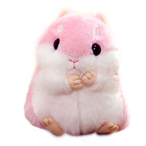 Preisvergleich Produktbild Zonfer Kawaii Hamster Keychain Weicher Plüsch-Karikatur Kleine Hamster Schlüsselanhänger Stofftier Auto Handtaschen-anhänger