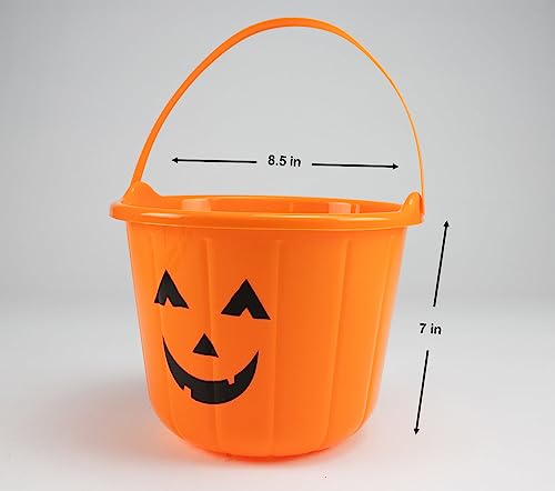 Cravebox Halloween Candy Pumpkin Bucket Gift (50Ct) Already Filled Treats Candies Kids Adults Pumpkin Spooky Basket Snacks Cookies Variety Pack Care Package Women Mixed Bulk Sampler Children Boys Girls College Students thumb #2