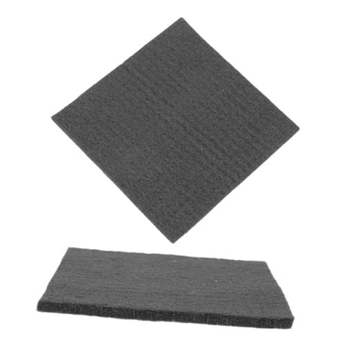 HOLIDYOYO 2pcs Carbon Felt Welding Blanket Fireproof Insulation Mat Thermal Heat Shield for Automotive Fireproof Protective m