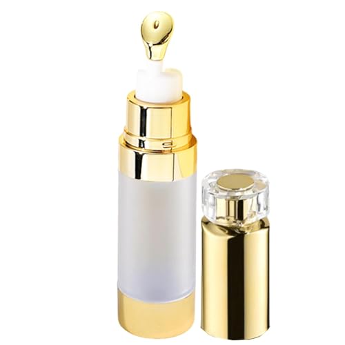 Design di dosaggio senza sforzo: le nostre bottiglie con pompa airless offrono un dosaggio preciso e senza sforzo con una capacità di 15 ml o 20 ml. Goditi un'esperienza ottimizzata utilizzando la giusta quantità in base alle esigenze, scegli tra 2 contenuti disponibili da selezionare