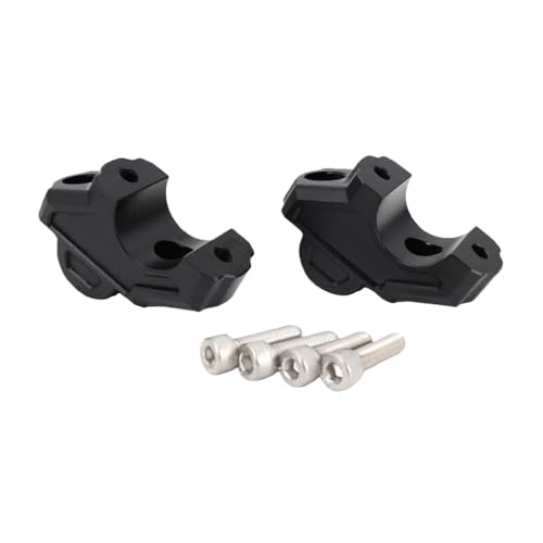 Moto pontet guidon rehausse pour soulager bras et poignets