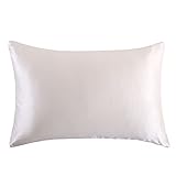 OOSilk Mulberry Silk Pillowcase Standard / Queen Ivory