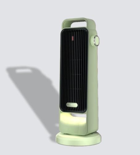 LumoLightセラミック電気 充電式 電気ストーブ ヒーター 小型 暖房器具 転倒時電源OFF 過熱保護 大風量 静音 軽量 脱衣所 足元ヒーター 防寒対策 小型 ミニ オフィス/寝室/脱衣所適用 (J)
