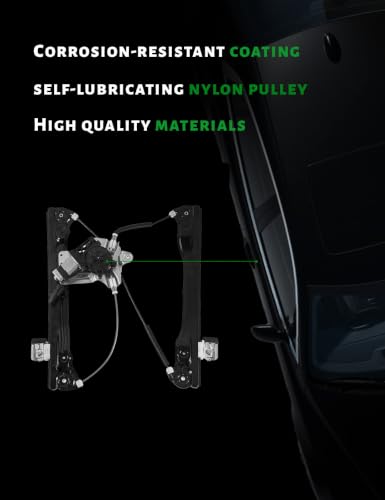 Image of Front Passenger Side Power Window Regulator with Motor | Compatible with Chevrolet Cruze 2011-2015,Chevrole Cruze Limited 2016,2-pin,Replace # 751-740,95226750, 95265276