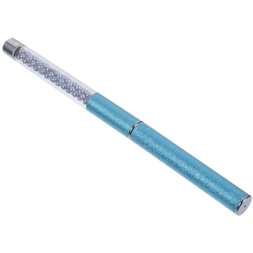 NOLITOY 1 Pc Cepillo De Manicura Bolígrafo Cuadro Uña Del Dedo Del Pie Equipo Clavo Las Uñas Recortadora Herramienta Pegamento Clíper Pastel Varitas Cepillo De Uñas Blue