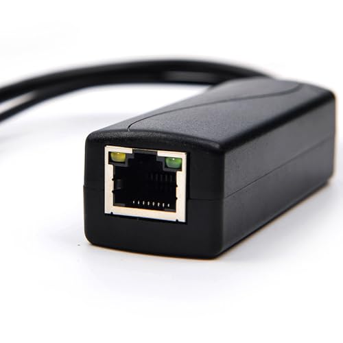Kit de 16 divisores PoE de 5V, adaptador de 48V a 5V 2.4A con conector Micro-USB para cámara IP, tabletas y más miniatura 4