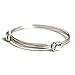 PlataJewels-Pulsera Plata de Ley 925 Hombre Nudos Africanos Ajustable. Regalo Día de Padre. Regalos para hombres jovenes, novios, parejas, hijos...