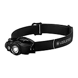 Ledlenser, MH4 Lightweight Multipurpose Rechargeable Headlamp with Removable Lamp Head and Metal...