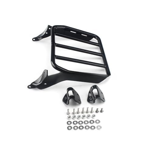 Porte-bagages arrière moto Softail support pour road trip et voyages en Fat Boy