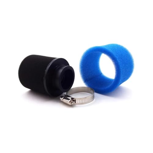 Filtre à air 38mm bleu lavable améliorant la carburation 125cc