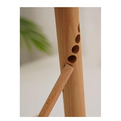 Soporte para secadora de pasta de madera natural resistente y único 5
