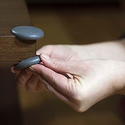 Qdos Safety StayPut Corner Guards and Protectors | Gray | Multi-Component Construction -Guaranteed to Stay in Place unlike inferior products - Bite Proof & Choke Safe - Food Grade Material | 8 pack