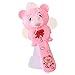 Ventilateur De Refroidissement Portatif D'éTé Mini Ventilateur De Pression De Main D'Ours Fait Un Cadeau SpéCial Pour Les Enfants Et Convient éGalement à Toutes Les Occasions (Rose)