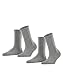 Produktbild ESPRIT Socken Basic Pure 2-Pack Bio Baumwolle Damen weiß schwarz viele weitere Farben verstärkte Damensocken ohne Muster atmungsaktiv dünn und einfarbig im Multipack 2 Paar