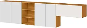 Cozinha Modulada Armario Aereo 3 Pecas Cinamomo Branco Armoveis