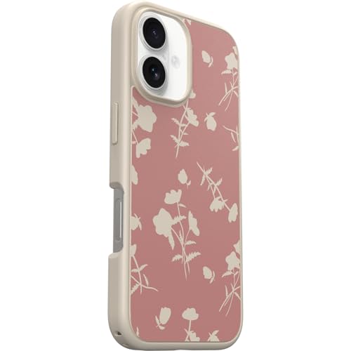 Image of OtterBox iPhone 16 Symmetry Series Case - Pink Petals - Ultra-Thin, Sleek iPhone Case, Aesthetic & Cute Floral iPhone Case