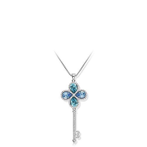Primer accesorio de cadena corta de clavícula de cuatro hojas