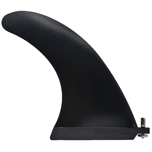 Anfyko 8' Paddle Board Fin with Screw - Free No Tool SUP Fin Surf Fin - Reinforced Nylon &...