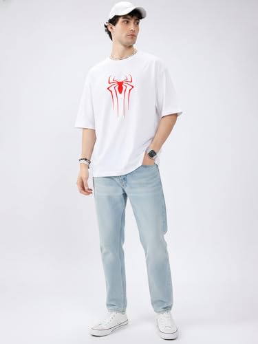Image of Stylish Oversize T-Shirt for Men | Round Neck Printed Oversize T-Shirt