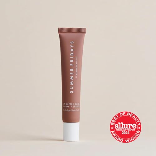 Summer Fridays Tinted Lip Butter Balm - Conditioning Vegan Lip Balm for Instant Moisture, Shine & Hydration - Softening & Soothing Skincare - Vanilla Beige (.5 Oz) - Image 4