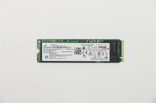 Lenovo Micron 2210 512GB M.2 PCIe 2280 MTFDHBA512QFD-1AX1AABLAAFRU5SS0Z21494 (2280 MTFDHBA512QFD-1AX1AABLA QLC SSD)
