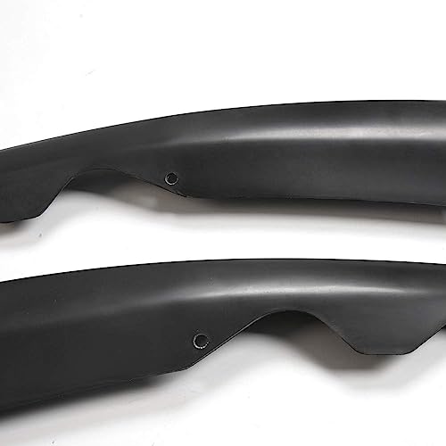 Image of PIT66 Front Lower Air Dam Deflector, Fit Ford Fusion 2013-2016 | Front Bumper Lower Valance Panel Replacement, Driver & Passenger Side Set, LH & RH Included, Replaces OEM FO1017100