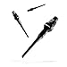 Viper Dart Accessory: Tufflex II 2BA Thread Soft Tip Dart Points, Black, 500 Pack