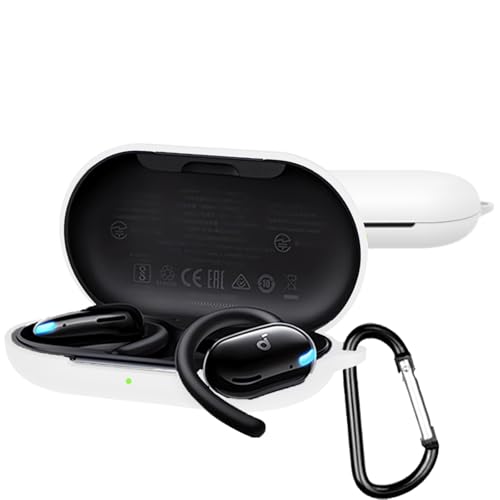 INIAYOH For Anker Soundcore V20i �ی�P�[�X Anker Soundcore V20i �P�[�X �J���r�i�t�� �ϏՌ� �����^ �h���h�o �[�d�\ �����h�~�i�z���C�g�j