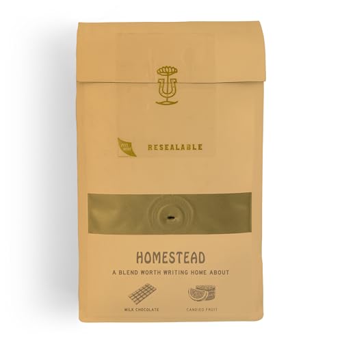 Stumptown Coffee Roasters, Medium Roast Whole Bean Coffee - Homestead Blend 12 Ounce Bag with Flavor Notes of Milk Chocolate, Cherry and Orange