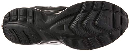 Fila Carrera, Tênis Masculino, Preto (Preto/Grafite/Vermelho), 41
