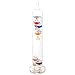 Bits and Pieces - Fascinating 9" Gallileo Thermometer Indoor Décor Temperature Gauge - Decorative Home Weather Instrument