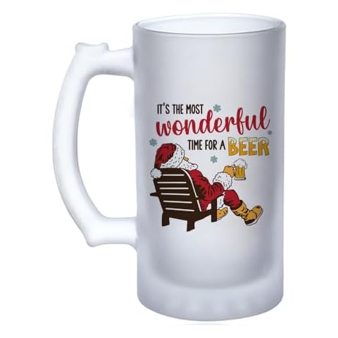 Funny Frosted Beer Stein Gift Cover