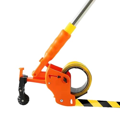 Applicateur de ruban adhésif portable et distributeur de marquage au sol