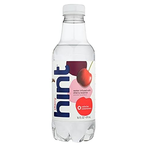 Hint Water - Cherry - Case of 12 - 16 fl oz Cover
