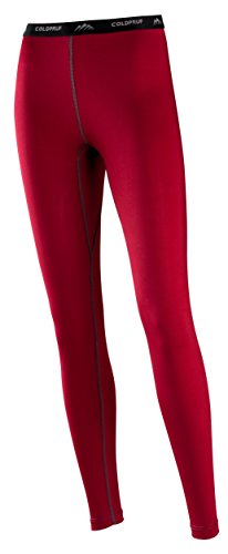 ColdPruf Women's Premium Performance Single Layer Bottom, Cranberry, Large 49BLGCB