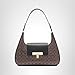 Calvin Klein Becky Demi Shoulder Bag, Brown/Khaki/Black, One Size