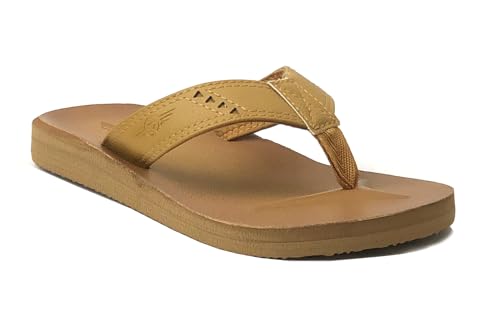 Image of REDVOLUTION New Boys' Beach Sandal TRIBAL Tattoo | Geometric Bali Flip-Flop Sandals