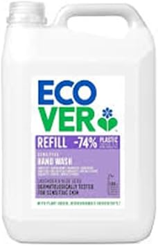 Ecover Hand Soap Refill, Lavender & Aloe Vera, 5L