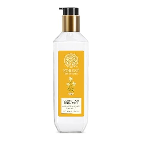 Forest Essentials Mashobra Honey and Vanila Ultra Rich Body Lotion, 200 ml