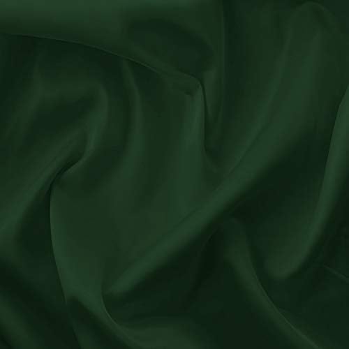 Silky Satin Liquid Fabric Plain Luxury Dress Craft Decoration Drape Dancewear Material 60"  150cm Wide | Sold Per Half Metre (White)
