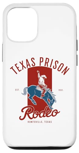Carcasa para iPhone 13 Texas Prison Rodeo para Cowboys, cowgrils y pro Western