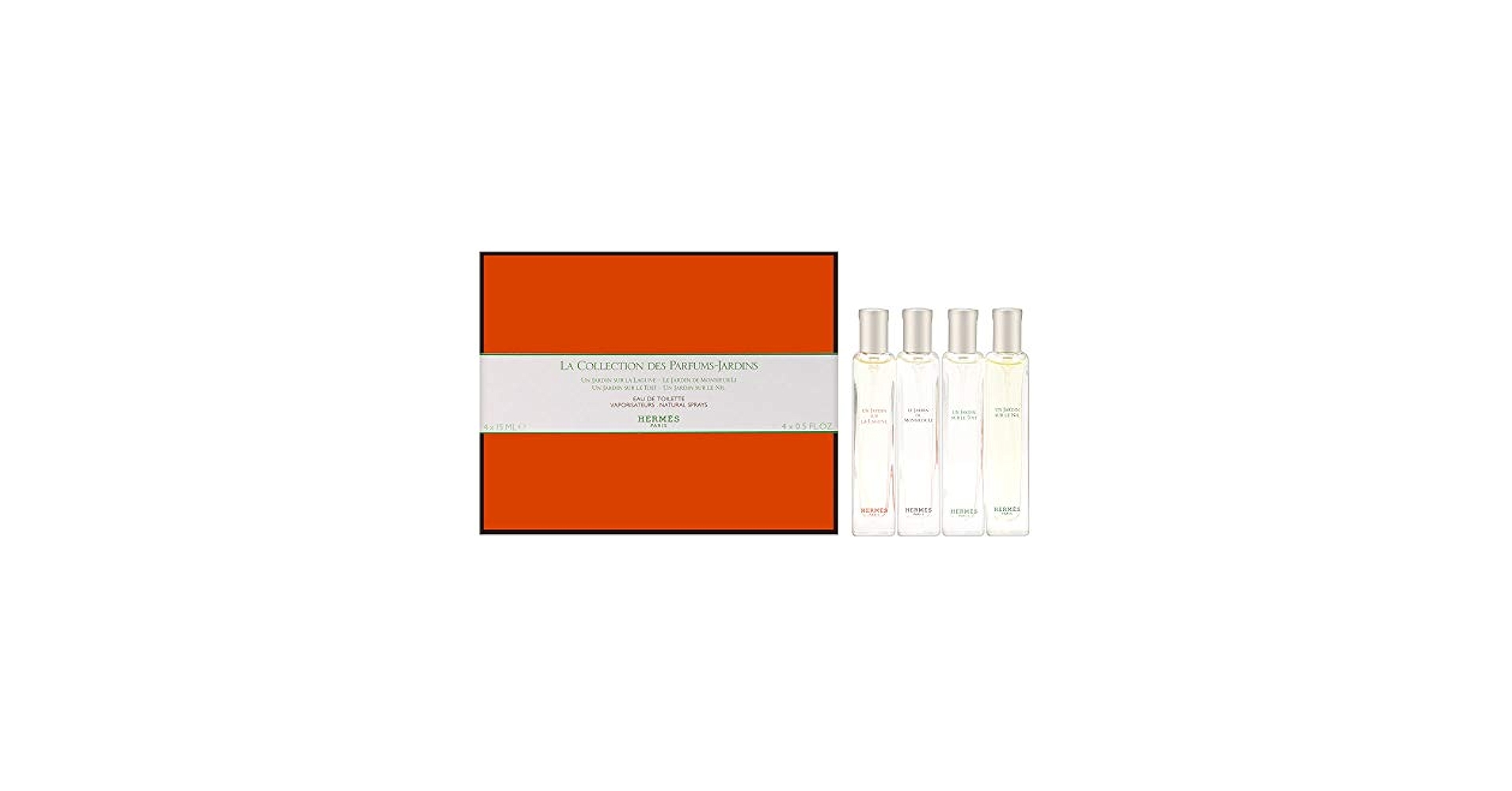 Hermès Jardin シリーズ 香水セット (15mL x 4本) Hermès Jardin シリーズ 香水セット (15mL x 4本) Hermès Jardin