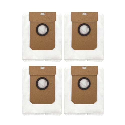 JoyousMall Bolsas reutilizables para polvo Cecotec para aspiradora robot Conga 11090, bolsas de repuesto para una limpieza eficiente, para instalar y reemplazar, paquete de 4/10