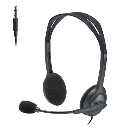 【Amazon.co.jp限定】ロジクール ヘッドセット H111r ステレオ 3.5mm接続...